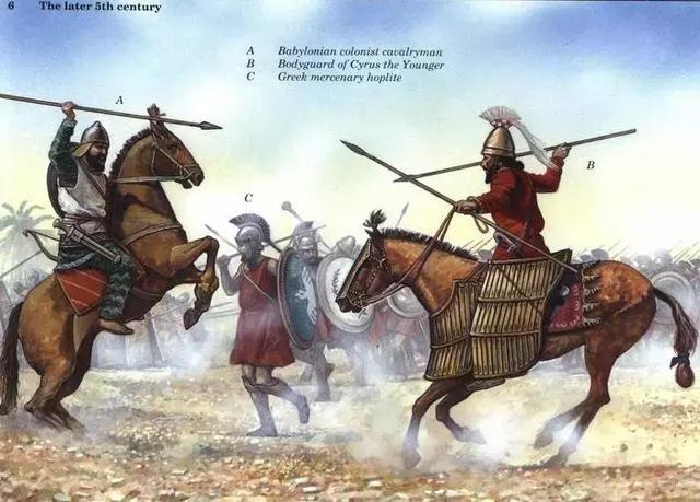 古波斯的內戰 以希臘傭兵參與的庫納克薩最有名