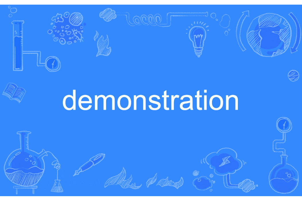 demonstration demonstration