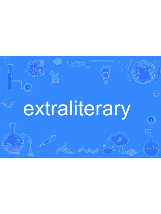 extraliterary extraliterary