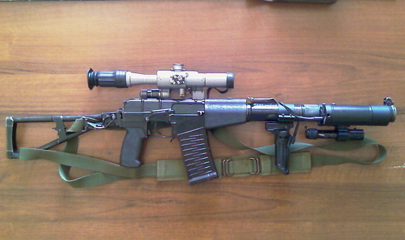 AS\x22Val\x22特種突擊步槍(軍事武器槍械)