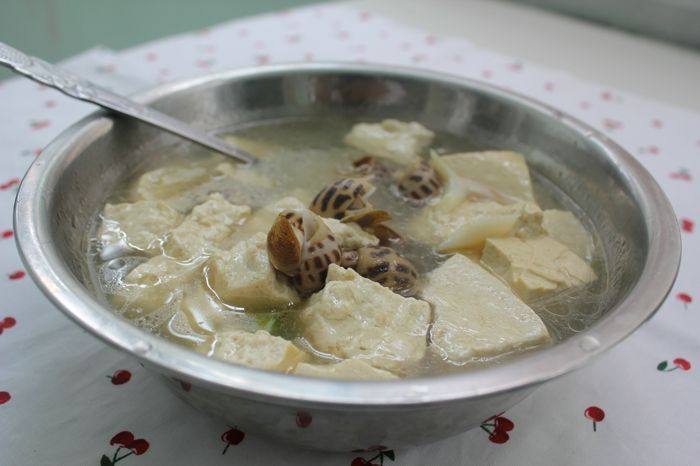 花螺豆腐湯
