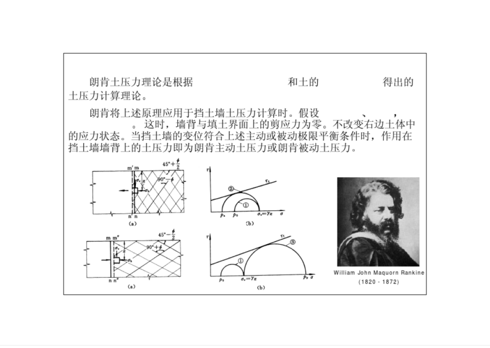 朗肯狀態 朗肯狀態
