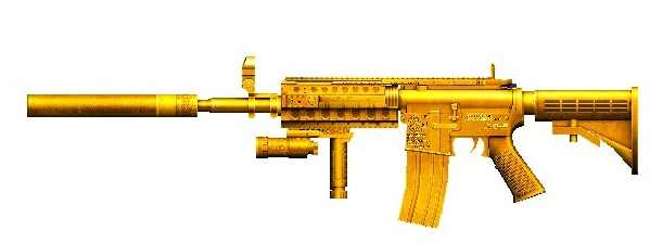 黃金M4A1-X