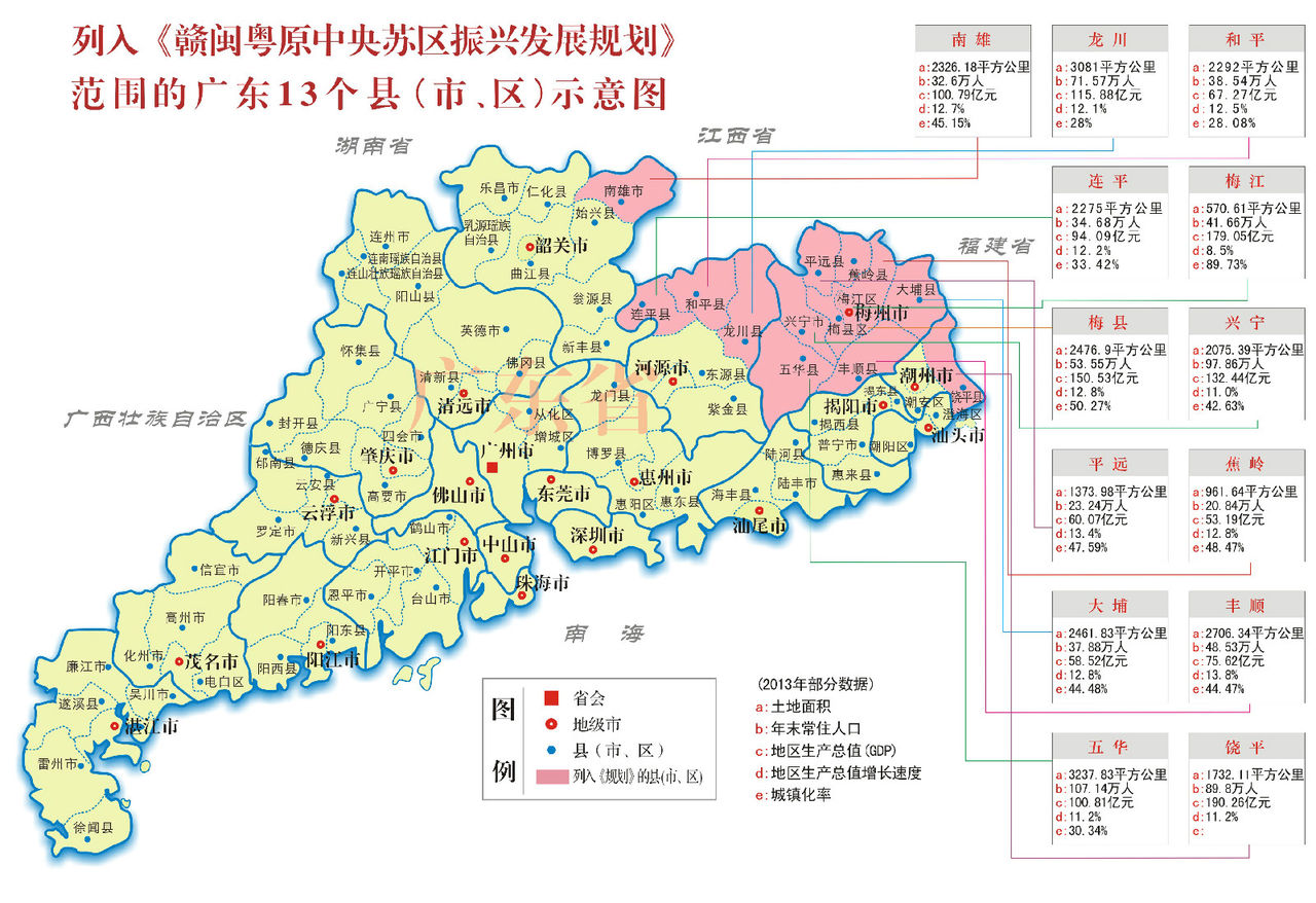 國務院關於贛閩粵原中央蘇區振興發展規劃的批覆