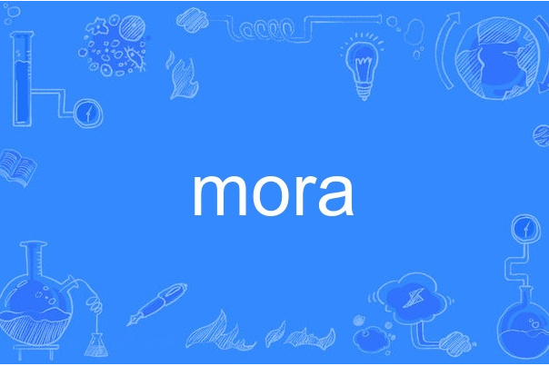 mora(英語單詞) mora(英語單詞)