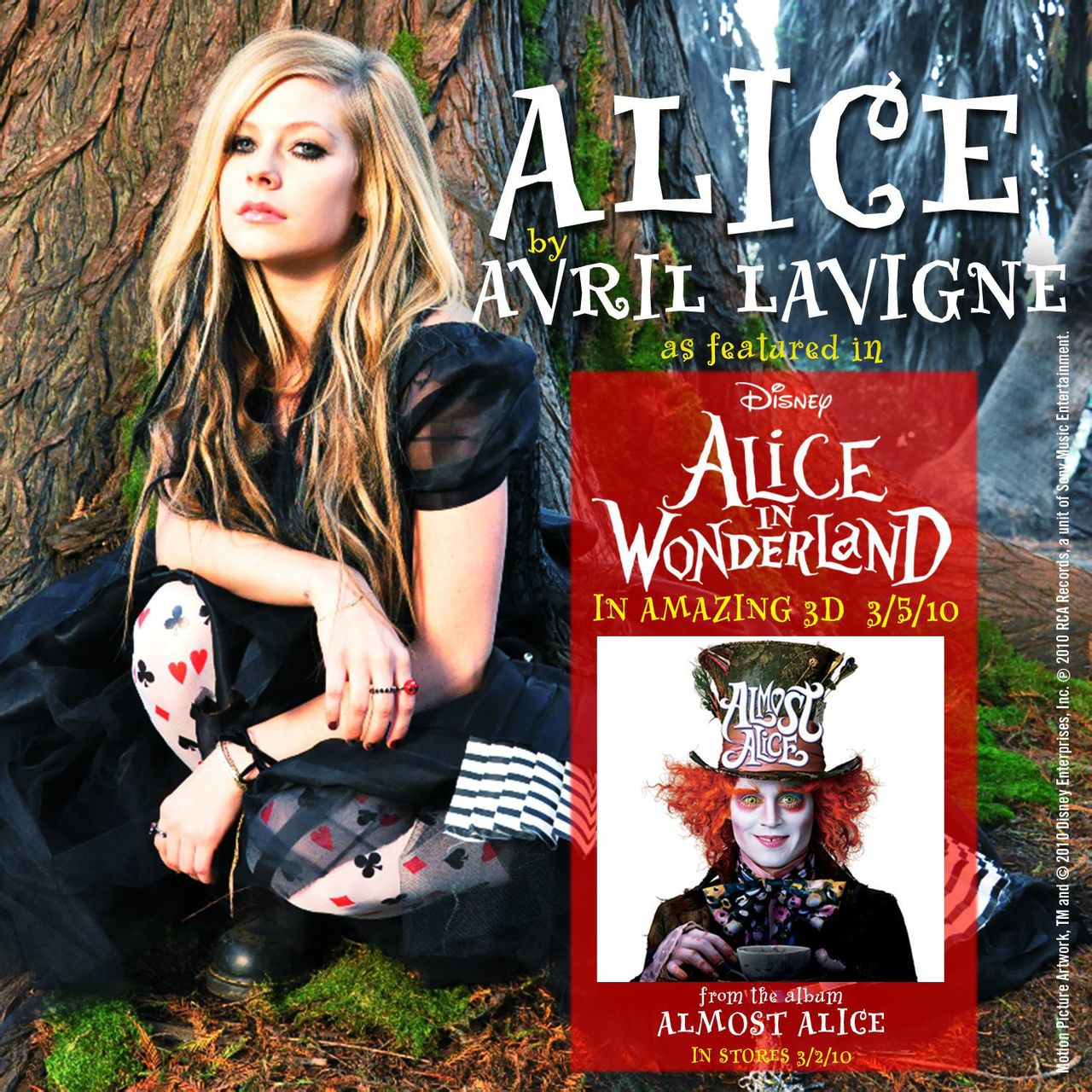 ALICE(電影《愛麗絲夢遊奇境》的主題曲)