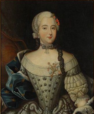 瑞典王后，繪者Antoine Pesne