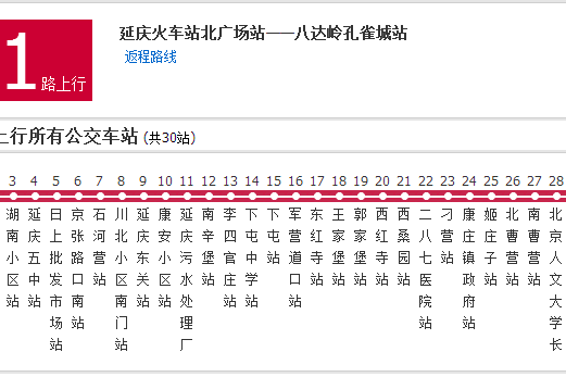 張家口公交Y21路 張家口公交Y21路