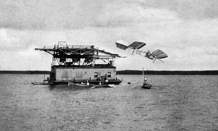 1903年10月7日進行的飛行試驗以失敗告終