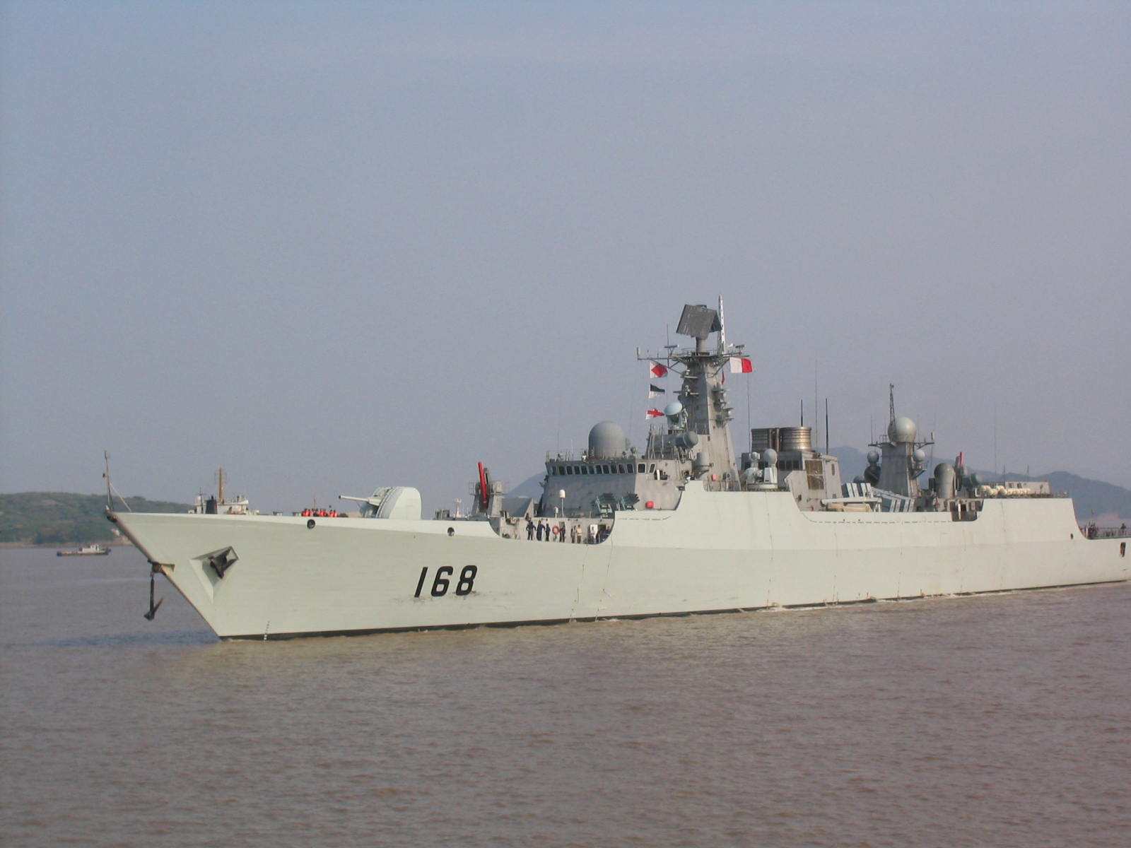中國168廣州號飛彈驅逐艦