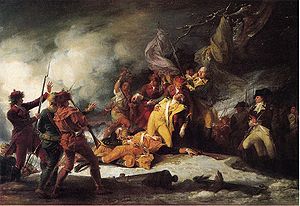 約翰·特朗布爾作品：《蒙哥馬利將軍之死》