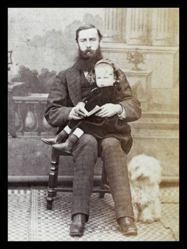 包臘與兒子包羅，1869，寧波