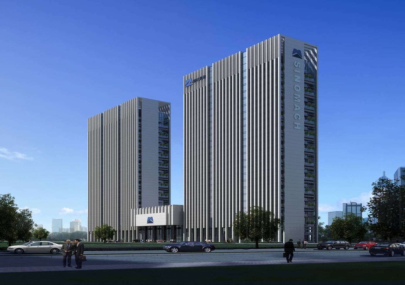 中國聯合工程公司新辦公大樓、體育館