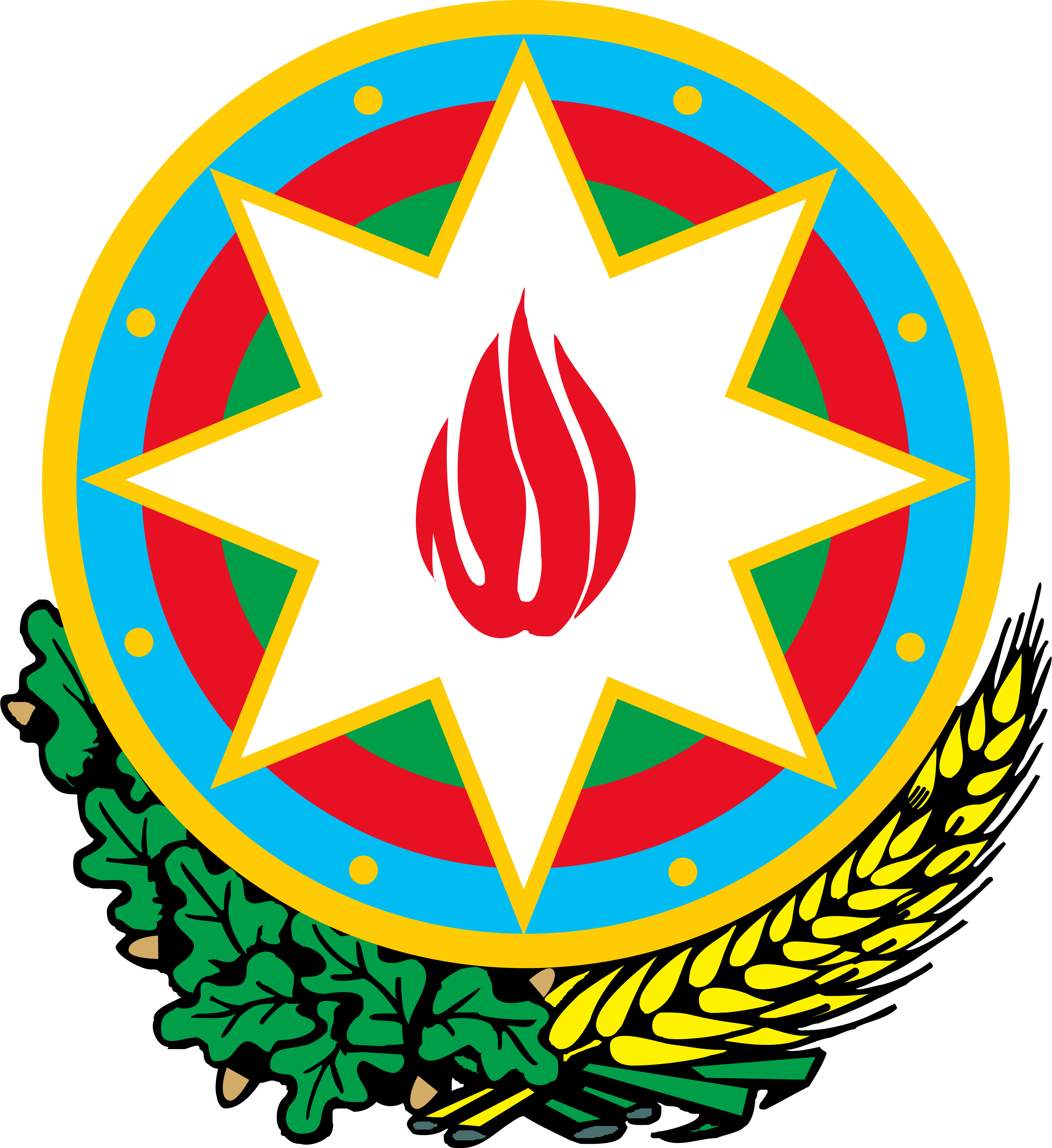 亞塞拜然國徽