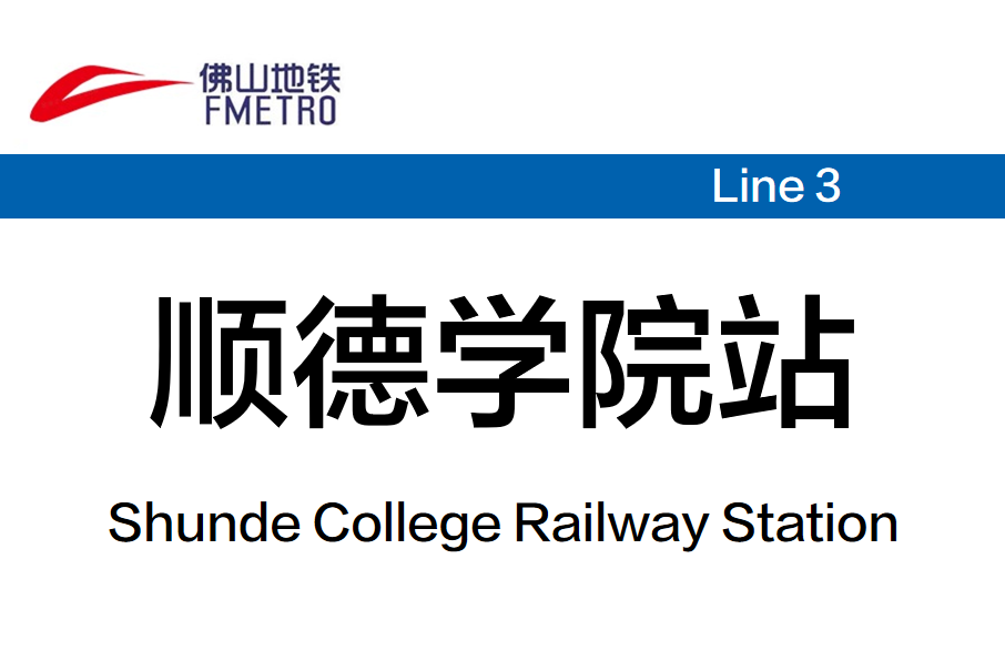 順德學院站(中國廣東省佛山市境內捷運車站)