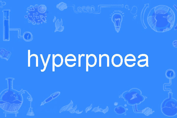 hyperpnoea hyperpnoea