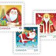 聖誕老人(加拿大發行郵票)
