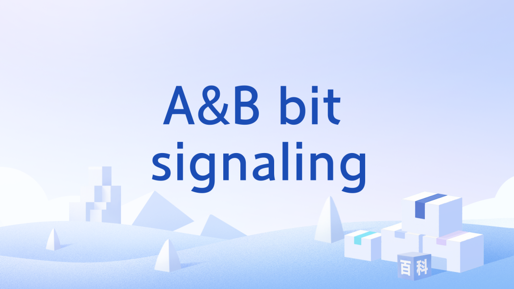 A&B bit signaling A&B bit signaling