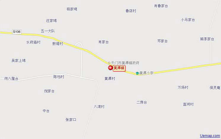 黃潭鎮電子地圖