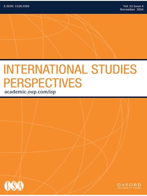 International Studies Perspectives International Studies Perspectives