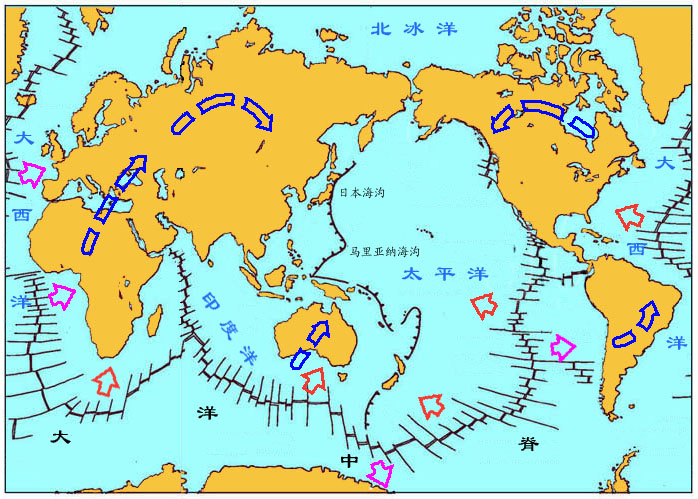 中洋脊地震帶