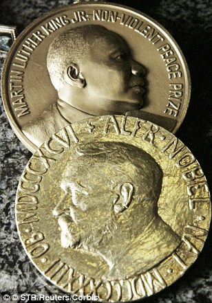 馬丁·路德·金 諾貝爾和平獎獎章