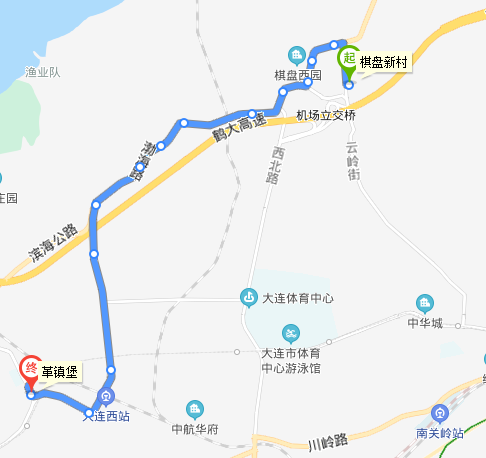 大連公交1122路 大連公交1122路