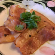 煎培根 煎培根
