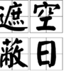 遮空蔽日 遮空蔽日