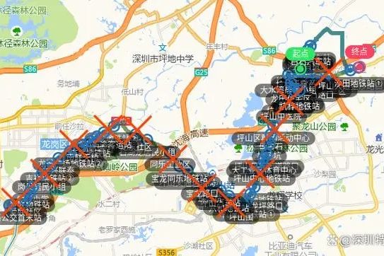 深圳公交M136路 深圳公交M136路