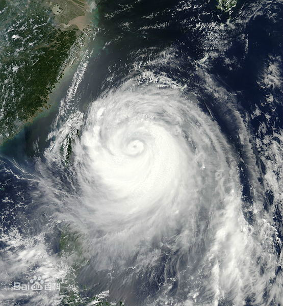 2013年的颱風蘇力，其眼區發生了眼壁置換。
