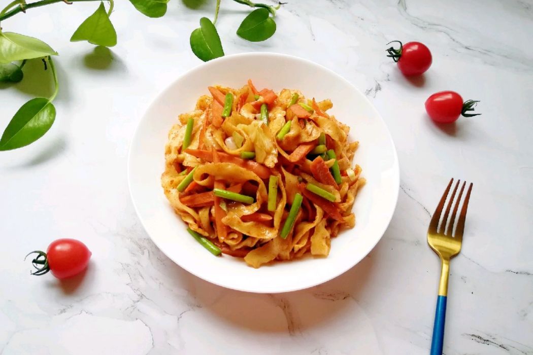 炒四色蔬菜 炒四色蔬菜