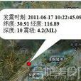 6·17安徽安慶地震