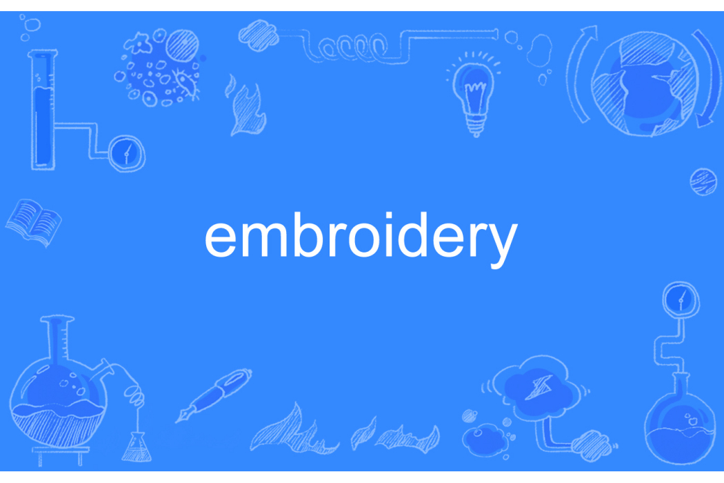 embroidery embroidery