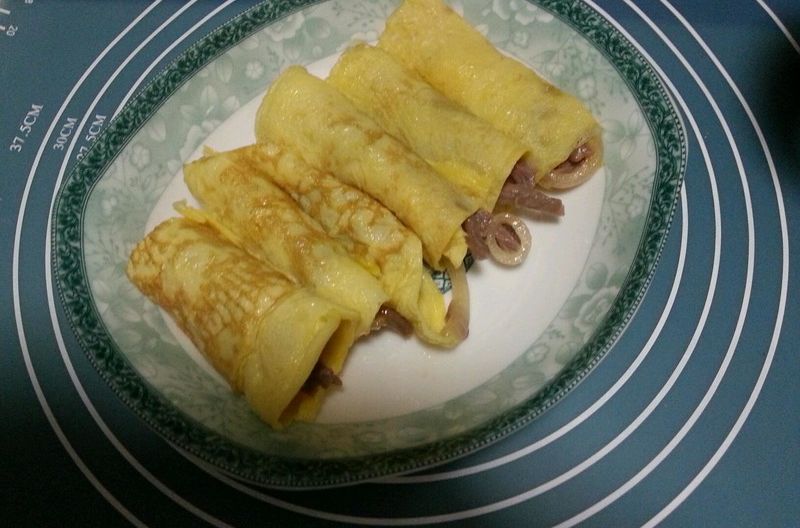 牛肉絲卷 牛肉絲卷