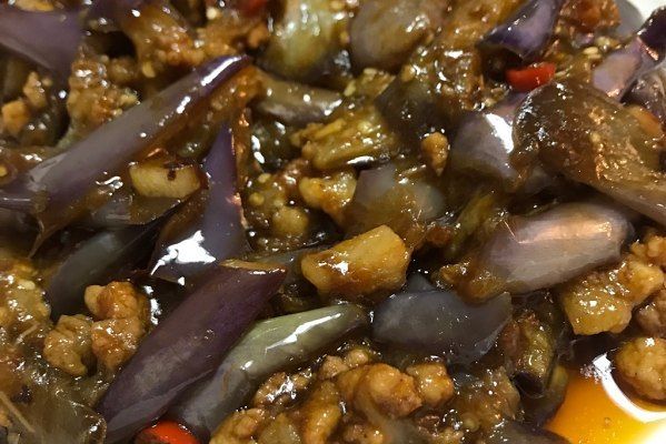 肉沫嫩茄子 肉沫嫩茄子