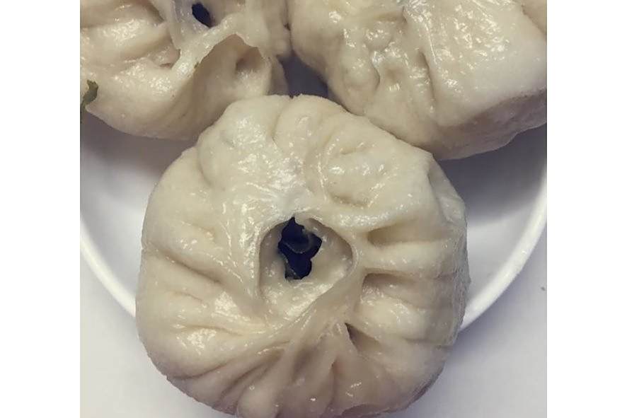 青菜醬肉包 青菜醬肉包