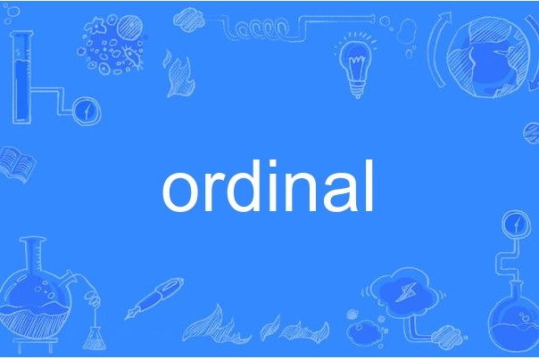 ordinal ordinal