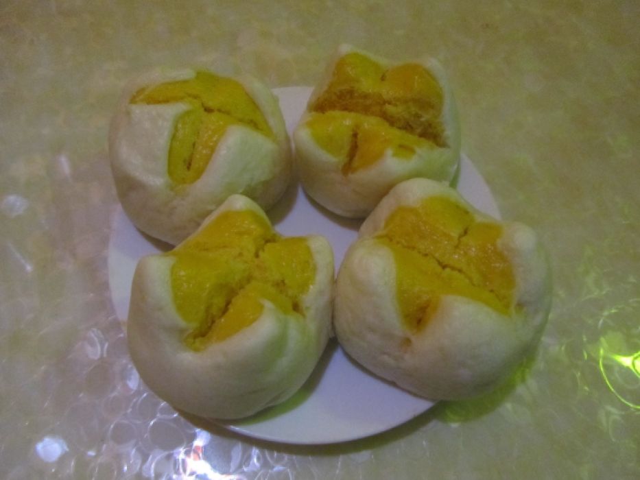 雙色開花饅頭 雙色開花饅頭