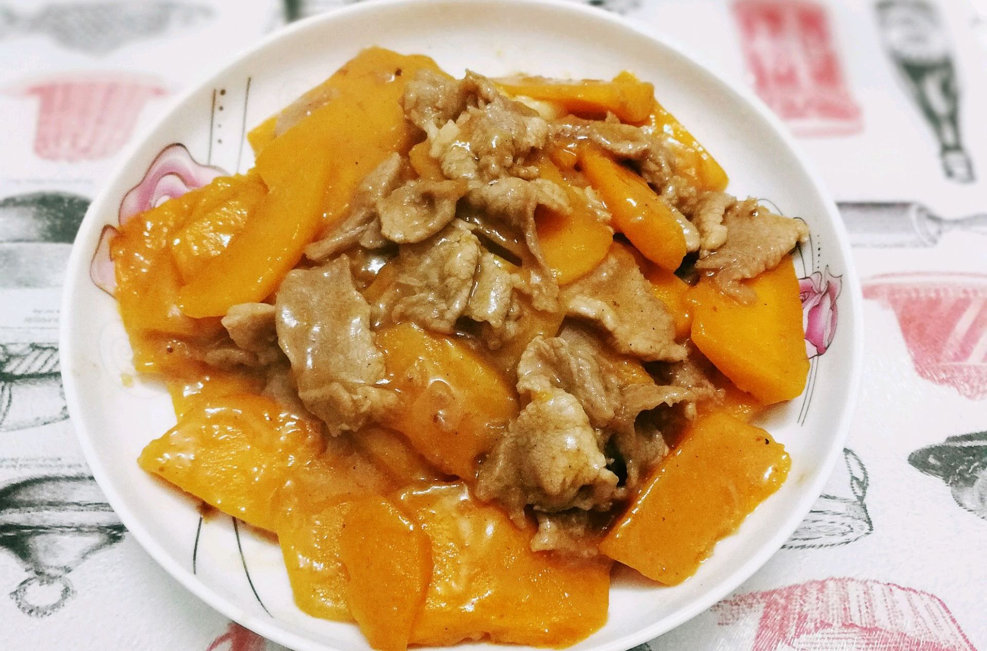 炒南瓜肉片