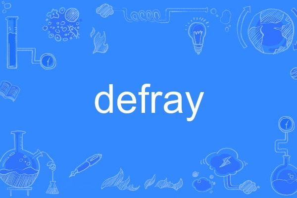 defray defray
