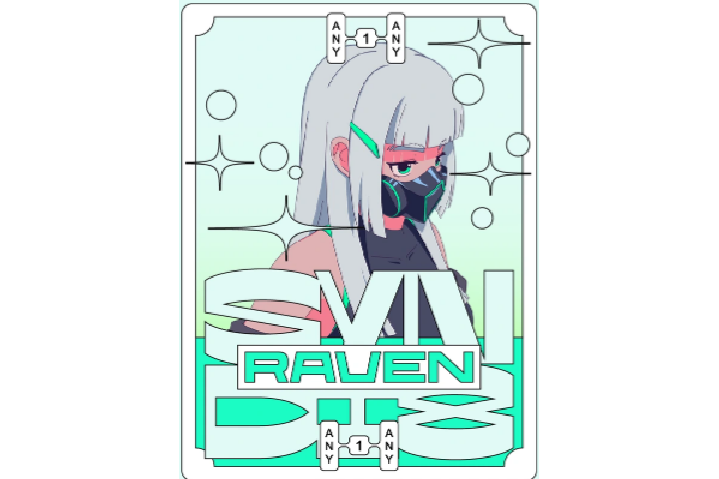Raven(韓國虛擬女子組合SYNDI8成員) Raven(韓國虛擬女子組合SYNDI8成員)