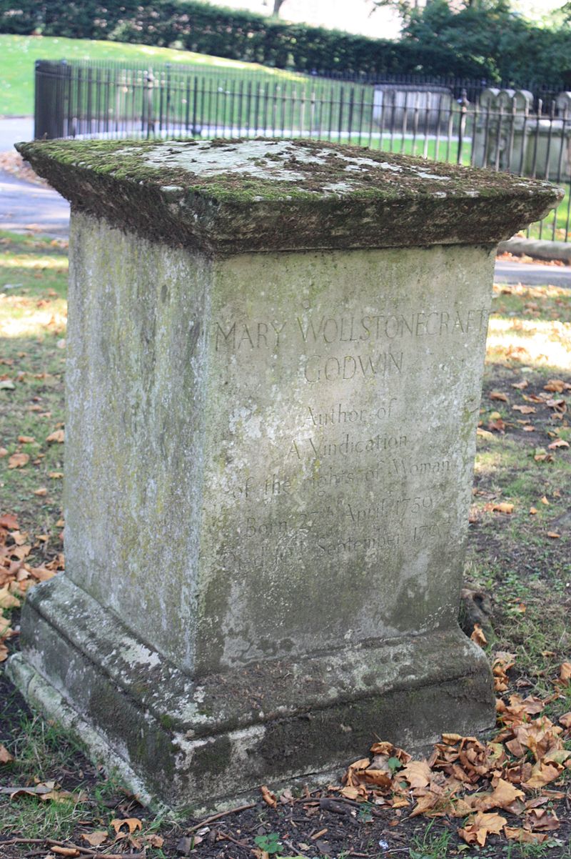 倫敦瑪麗·沃斯通克拉夫特的墳墓