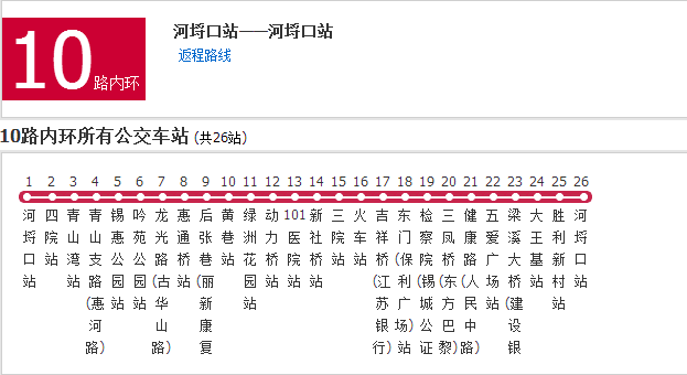 無錫公交10路