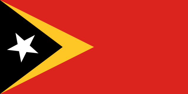 東帝汶民主共和國國旗(東帝汶國旗)