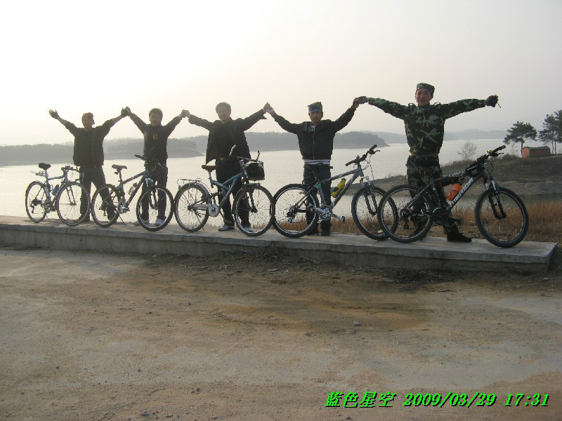 2009年3月腳踏車騎行雲光廠—陡坡水庫！