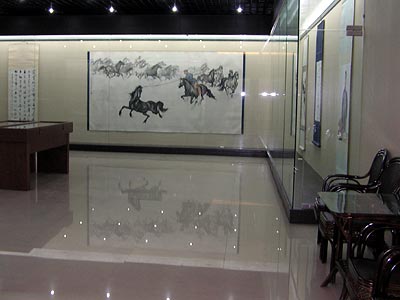 尹瘦石藝術館展廳
