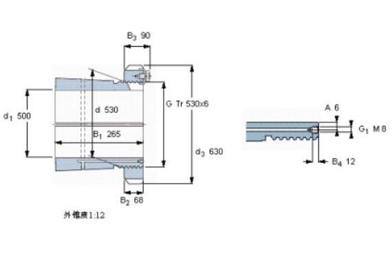 SKF OH30/530H軸承 SKF OH30/530H軸承