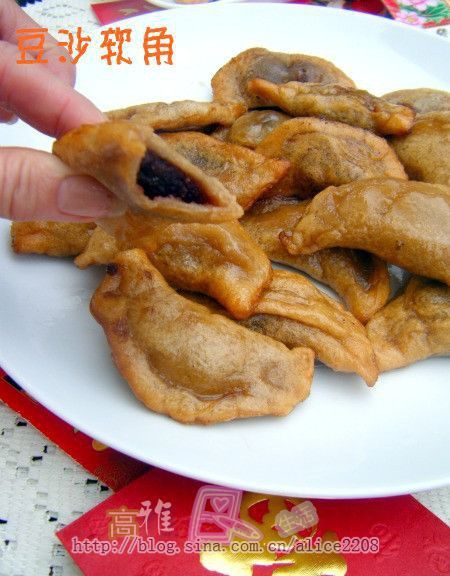 豆沙軟角 豆沙軟角