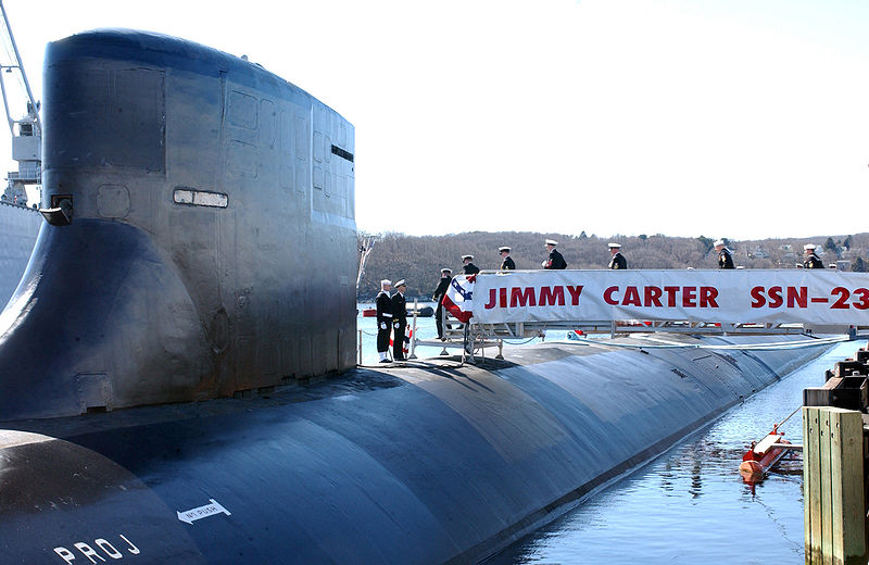 吉米·卡特號的潛艇圍殼